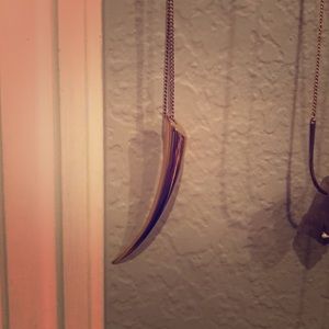 Michael Kors houndstooth necklace